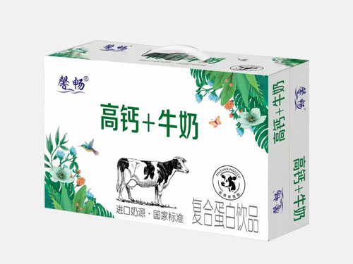 高鈣+牛奶復(fù)合蛋白飲品