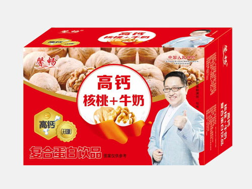 吉林高鈣核桃+牛奶復(fù)合蛋白飲品